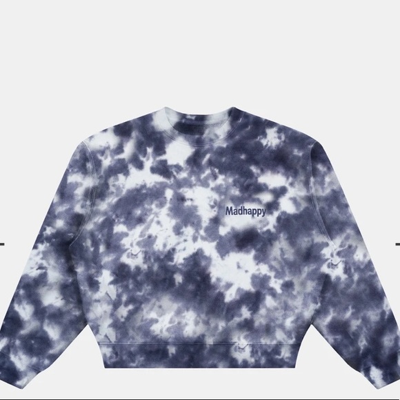 Madhappy Tops - Madhappy Tie Dye Crew Sweatshirt